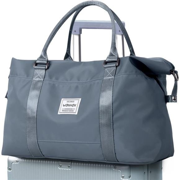 Weekender Travel Bag with Trolley Sleeve Airplane JewelBlue - Picture 1 of 6